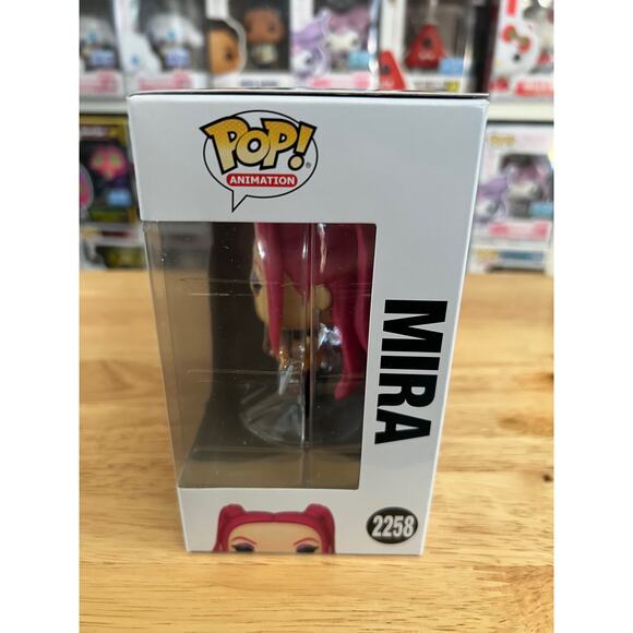 NEW IN HAND AUTHENTIC Mira K-Pop Demon Hunters Funko Pop #2258 Huntr/X Animation - Picture 4 of 6